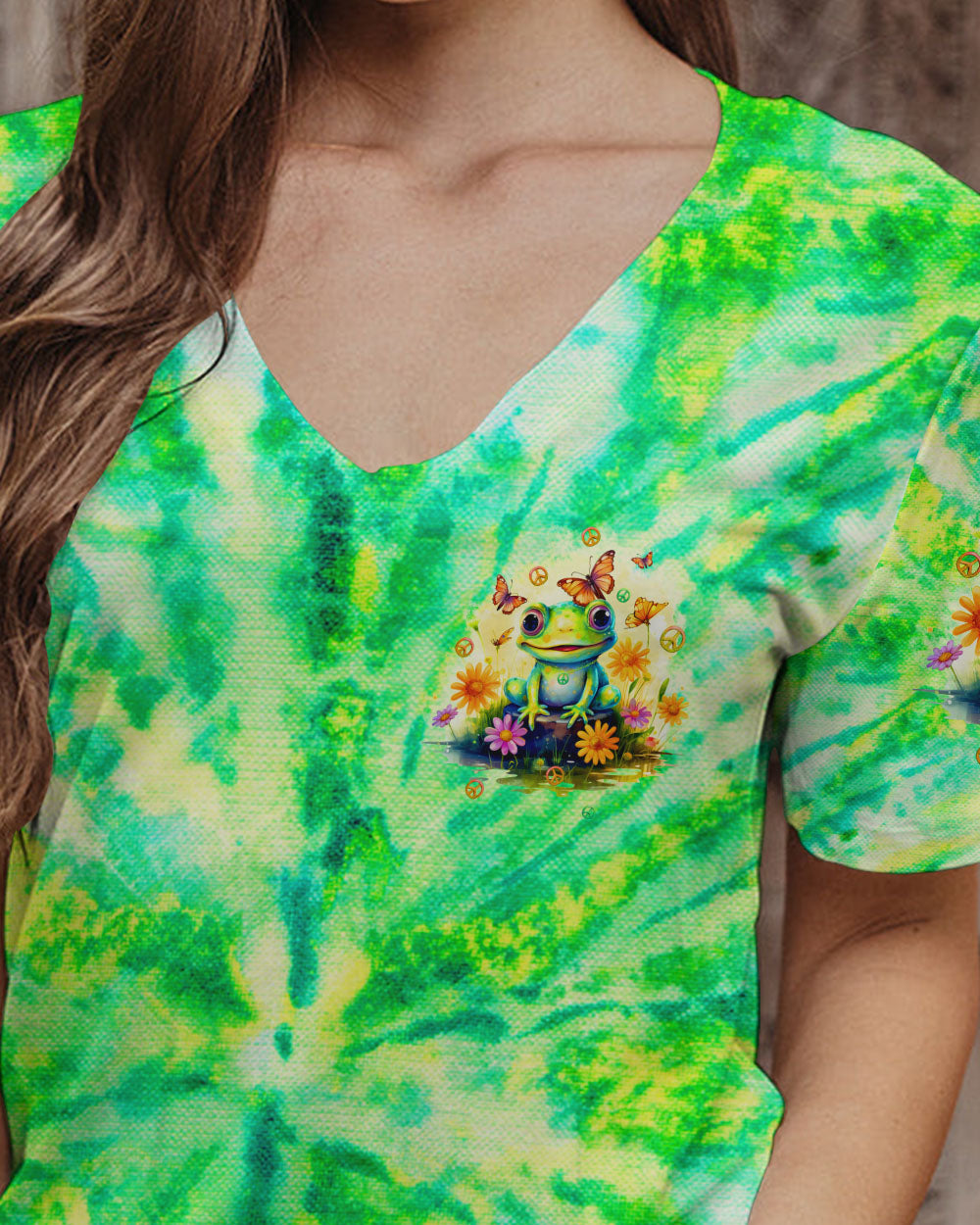 YOU DON'T HAVE TO BE ANYTHING FROG ALL OVER PRINT - TLTW1512232