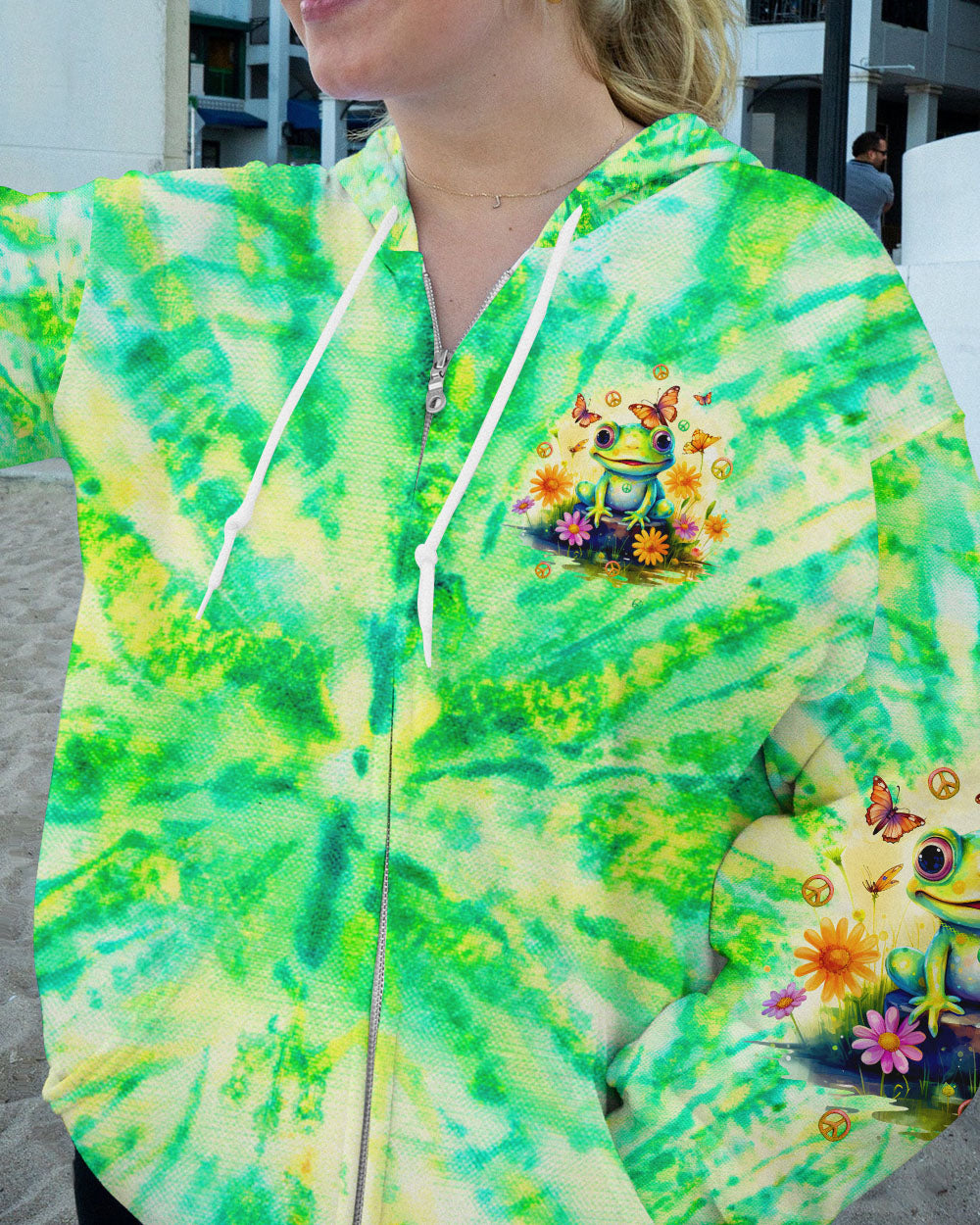 YOU DON'T HAVE TO BE ANYTHING FROG ALL OVER PRINT - TLTW1512232