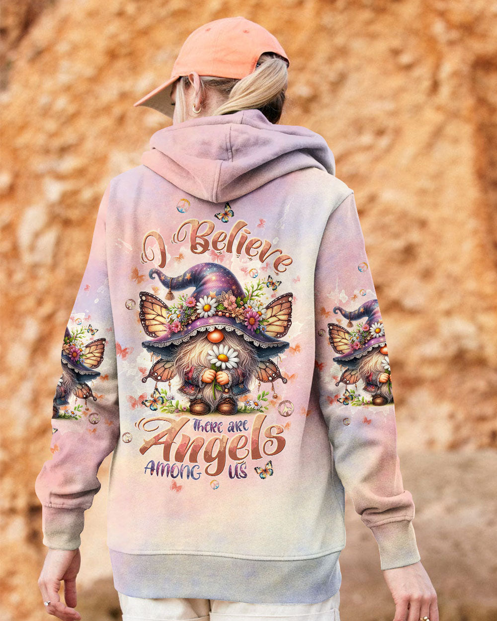 I BELIEVE THERE ARE ANGELS AMONG US GNOME ALL OVER PRINT - TLTW1604243
