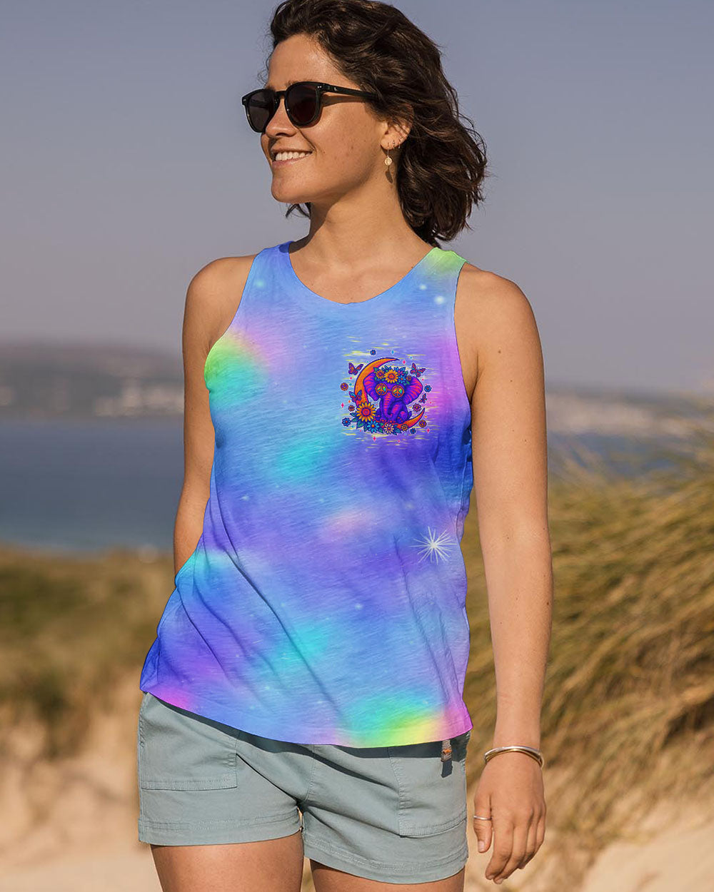STAY WILD MOON CHILD ELEPHANT ALL OVER PRINT - TLTW1606252