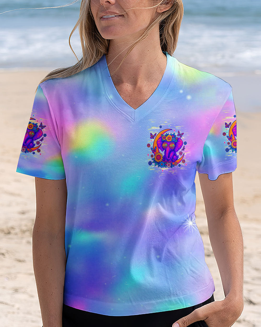 STAY WILD MOON CHILD ELEPHANT ALL OVER PRINT - TLTW1606252