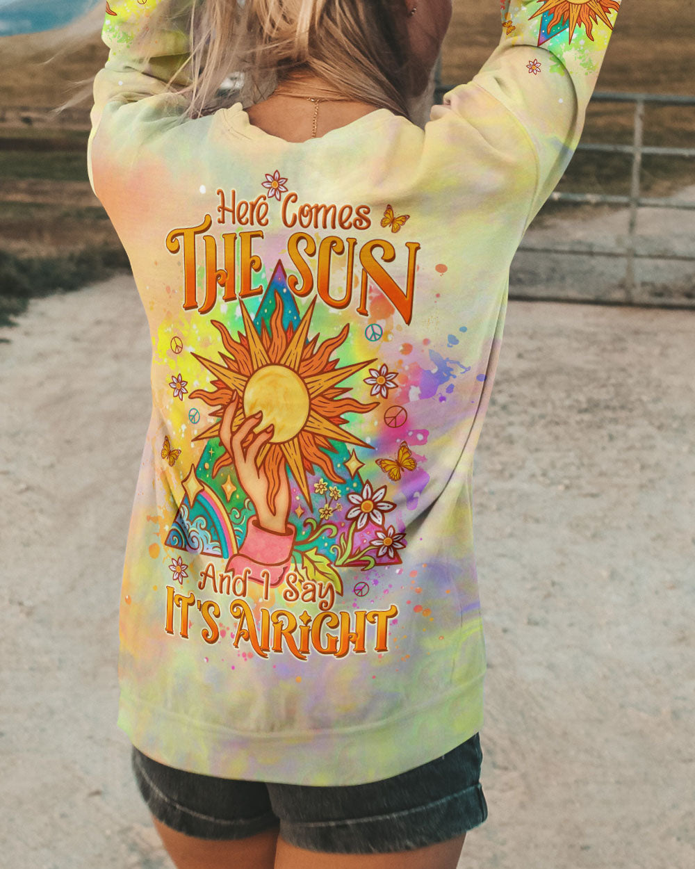 HERE COMES THE SUN ALL OVER PRINT - TLTW1608244
