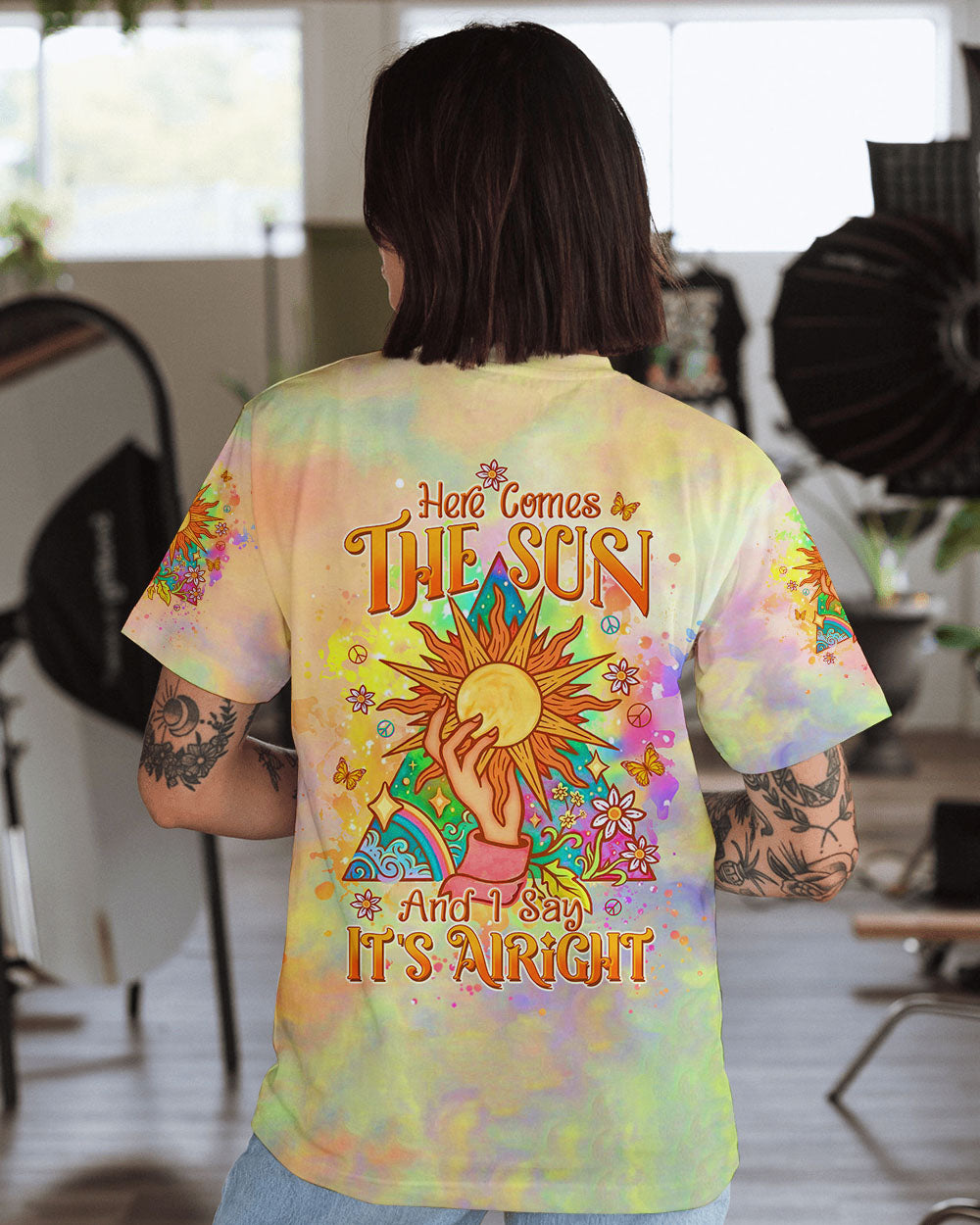 HERE COMES THE SUN ALL OVER PRINT - TLTW1608244