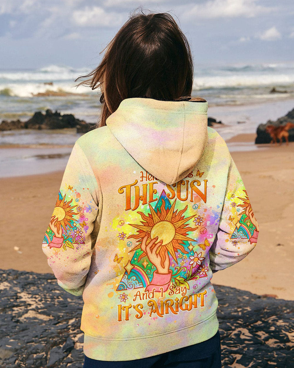 HERE COMES THE SUN ALL OVER PRINT - TLTW1608244