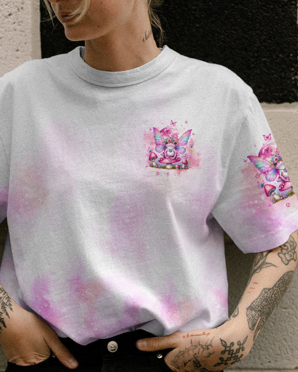 BE YOU THE WORLD WILL ADJUST FROG WINGS ALL OVER PRINT - TLTW1610232
