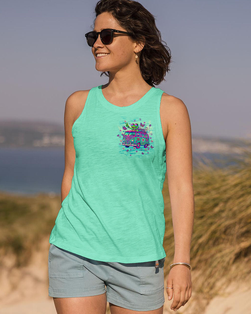 RUNNING AGAINST THE WIND BUS FROG ALL OVER PRINT - TLTW1610243