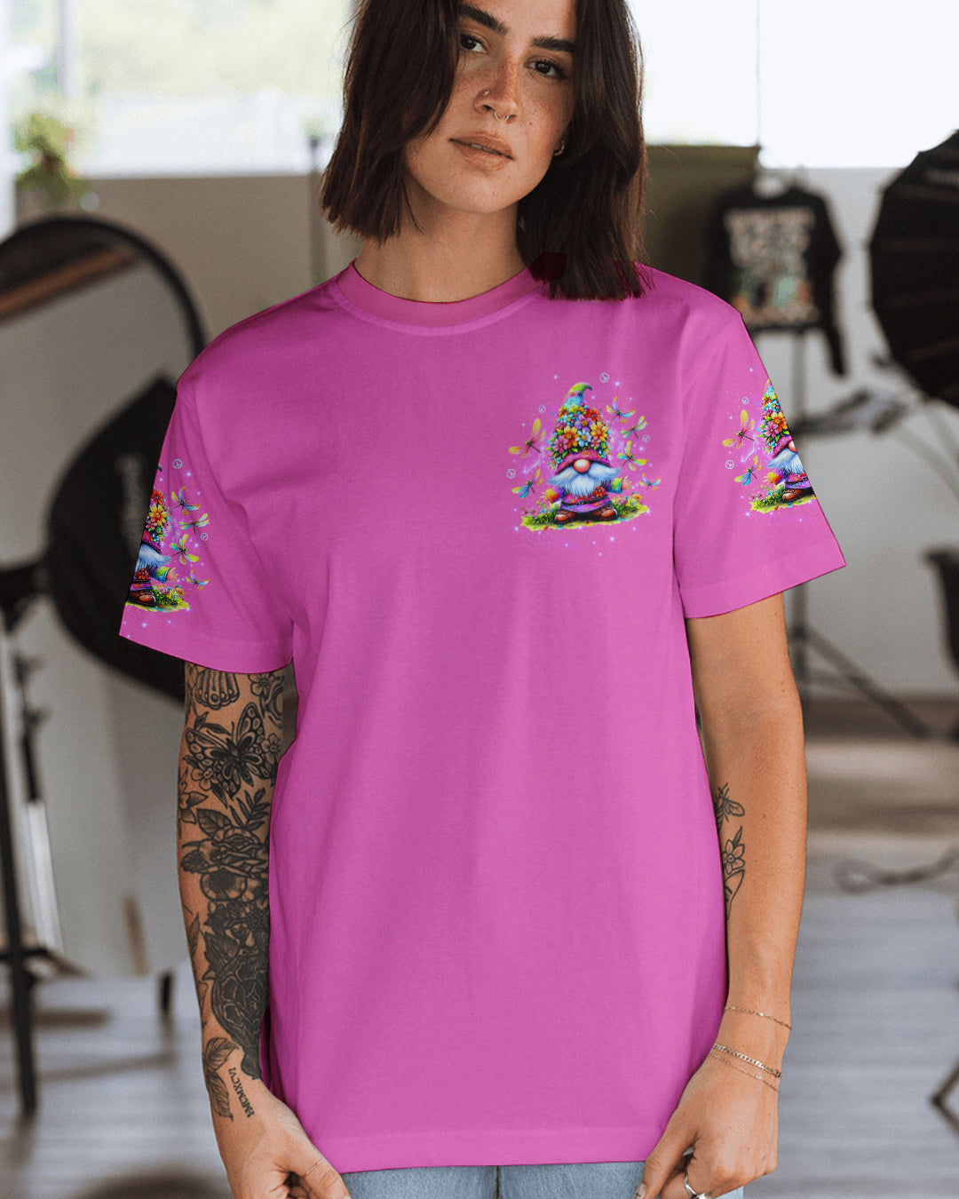I BELIEVE THERE ARE ANGELS AMONG US GNOME ALL OVER PRINT - TLTW1612253