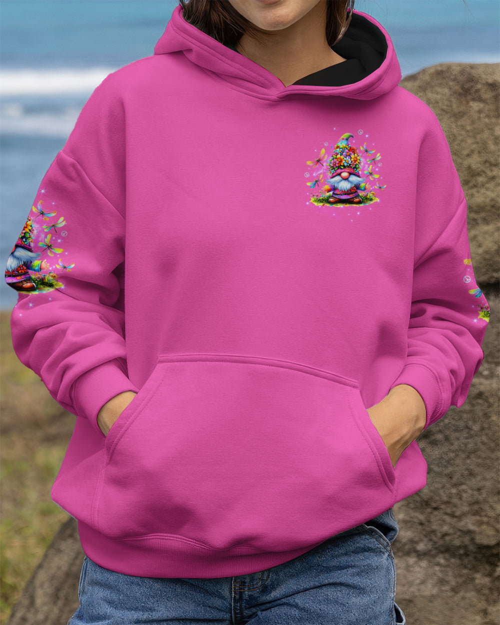 I BELIEVE THERE ARE ANGELS AMONG US GNOME ALL OVER PRINT - TLTW1612253