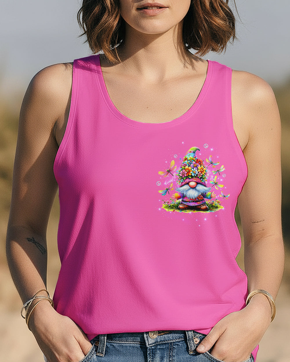 I BELIEVE THERE ARE ANGELS AMONG US GNOME ALL OVER PRINT - TLTW1612253