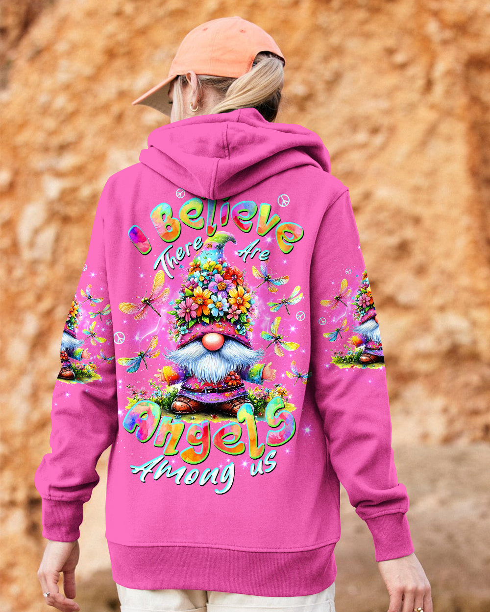 I BELIEVE THERE ARE ANGELS AMONG US GNOME ALL OVER PRINT - TLTW1612253