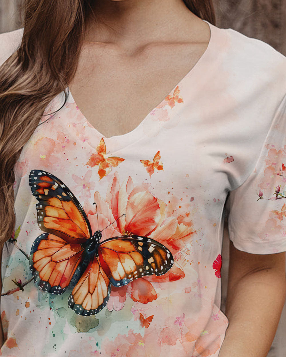JUST BREATHE BUTTERFLY ALL OVER PRINT - TLTW1706245