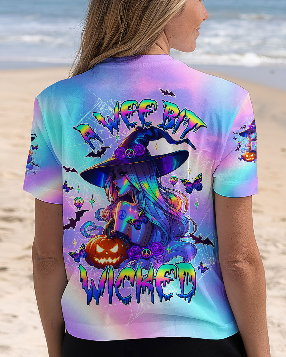 A WEE BIT WICKED WITCH HALLOWEEN ALL OVER PRINT - TLTW1706253