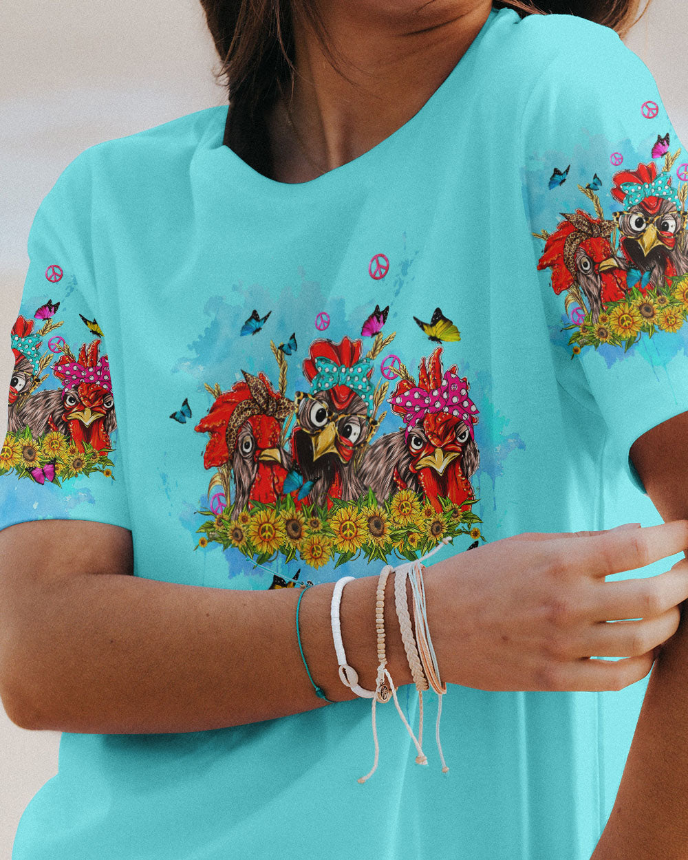 YOUR KIND OF CRAZY CHICKEN ALL OVER PRINT - TLTW1708232