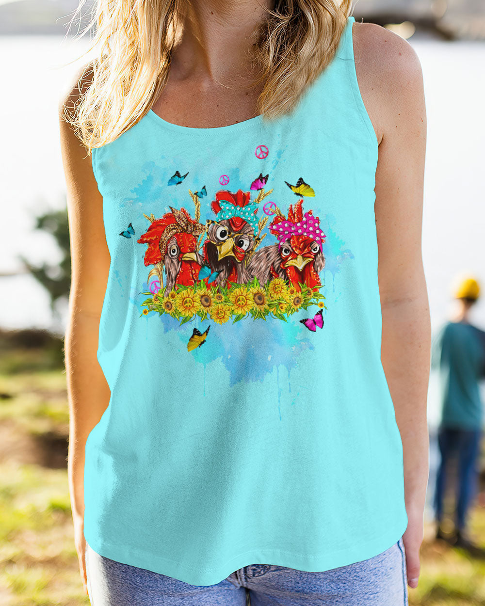 YOUR KIND OF CRAZY CHICKEN ALL OVER PRINT - TLTW1708232