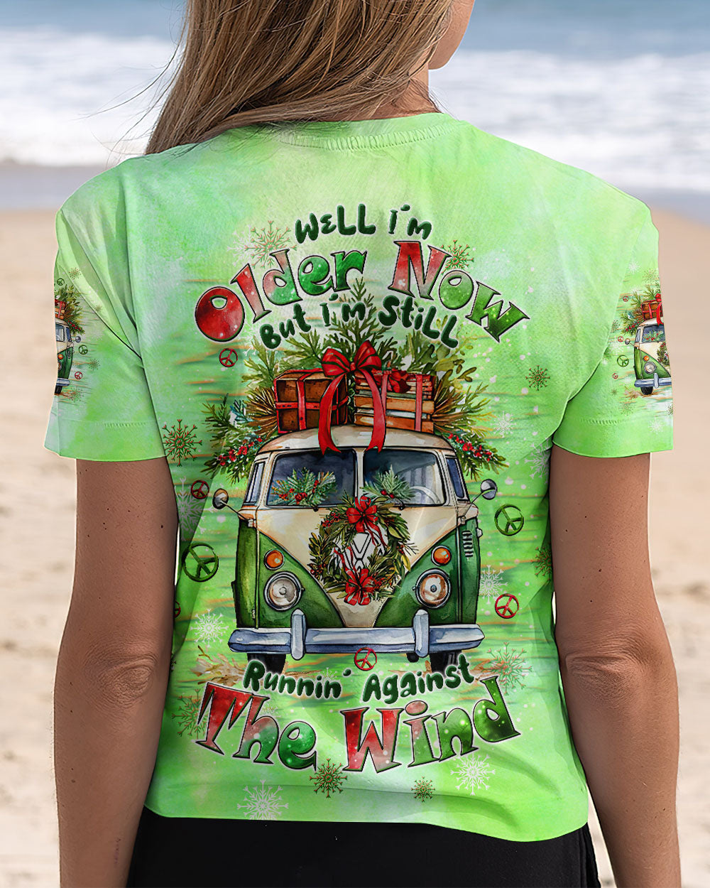 RUNNING AGAINST THE WIND BUS CHRISTMAS ALL OVER PRINT - TLTW1710243