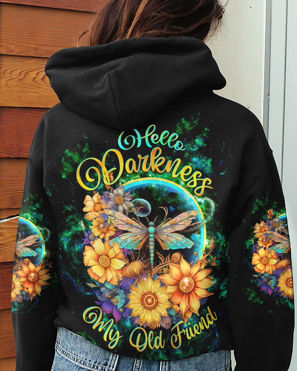 HELLO DARKNESS MY OLD FRIEND DRAGONFLY ALL OVER PRINT - TLTW1808231