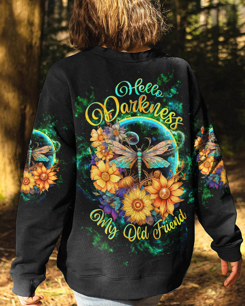 HELLO DARKNESS MY OLD FRIEND DRAGONFLY ALL OVER PRINT - TLTW1808231