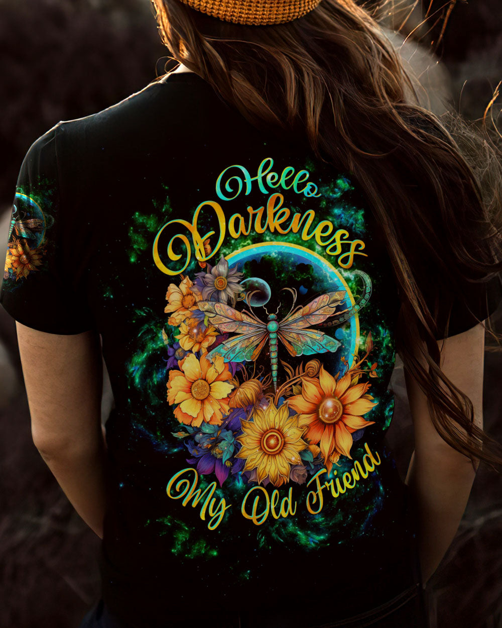 HELLO DARKNESS MY OLD FRIEND DRAGONFLY ALL OVER PRINT - TLTW1808231