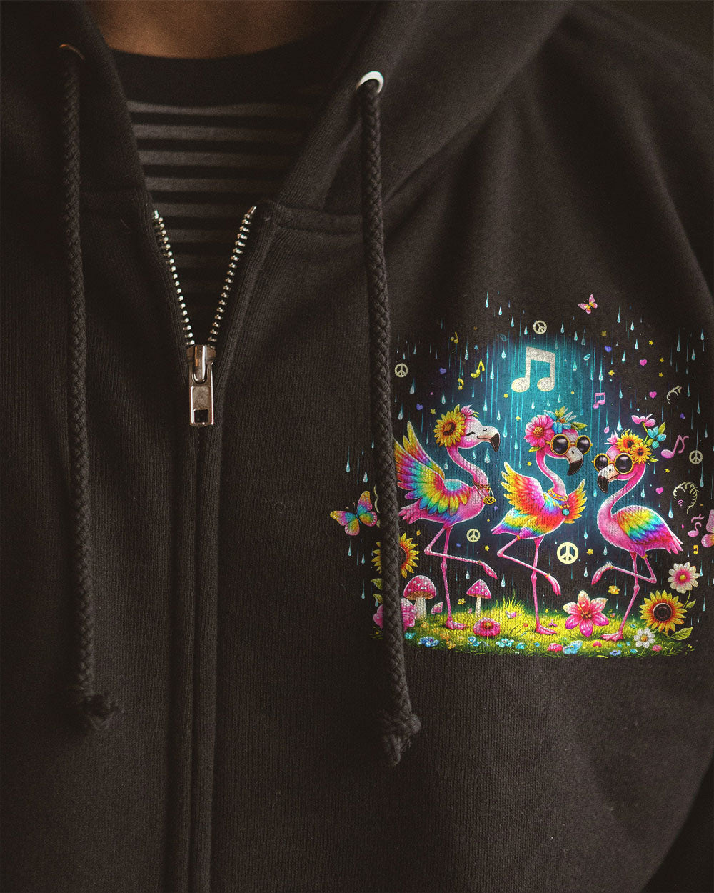 DANCE IN THE RAIN FLAMINGO ALL OVER PRINT - TLTW1809244
