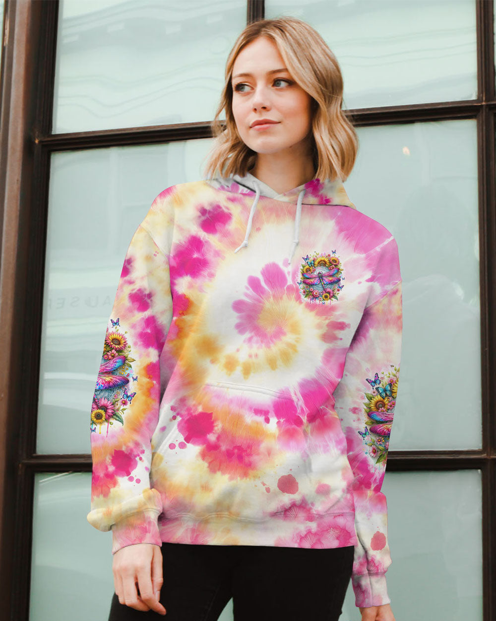 SHE IS SUNSHINE DRAGONFLY ALL OVER PRINT - TLTW1901244