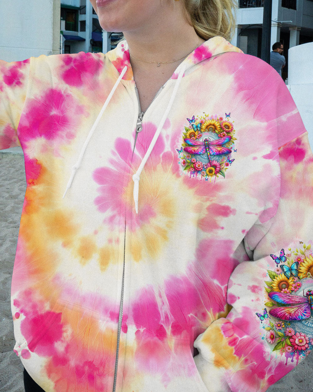 SHE IS SUNSHINE DRAGONFLY ALL OVER PRINT - TLTW1901244