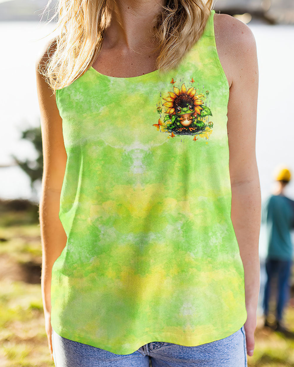 BE YOU THE WORLD WILL ADJUST FROG  ALL OVER PRINT - TLTW1906251