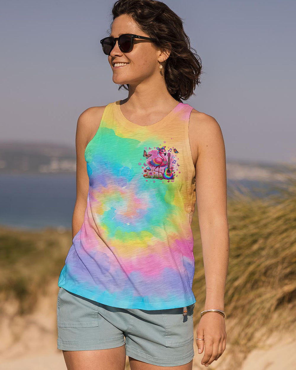 IT'S NOT HOW OLD YOU ARE FLAMINGO ALL OVER PRINT - TLTW1907243