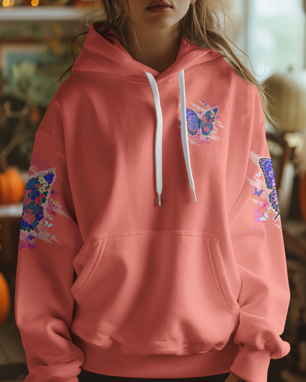 I BELIEVE THERE ARE ANGELS AMONG US BUTTERFLY ALL OVER PRINT - TLTW1908244