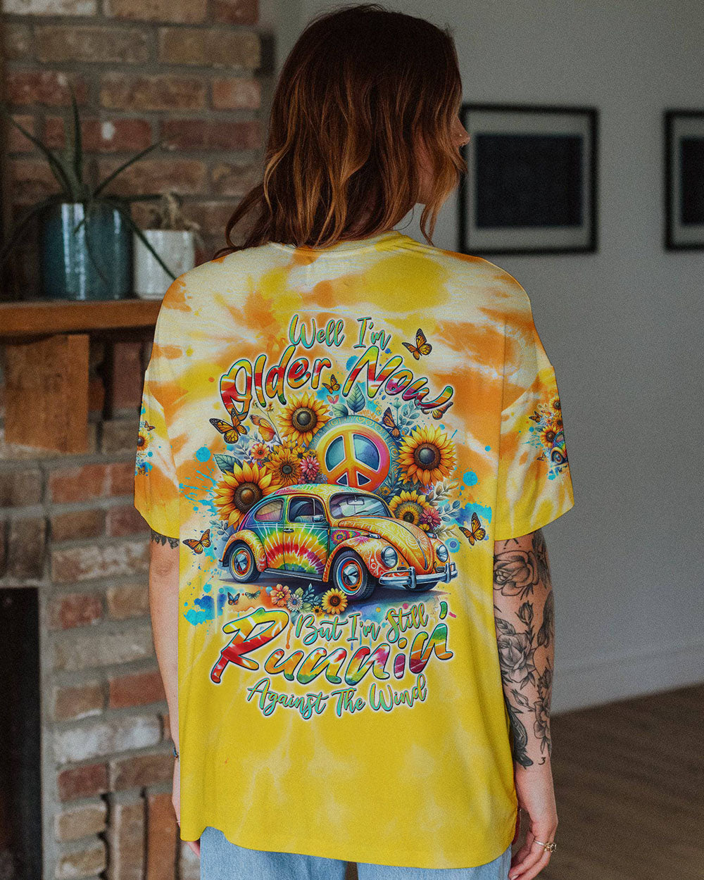 RUNNING AGAINST THE WIND TIE DYE ALL OVER PRINT - TLTW2001242