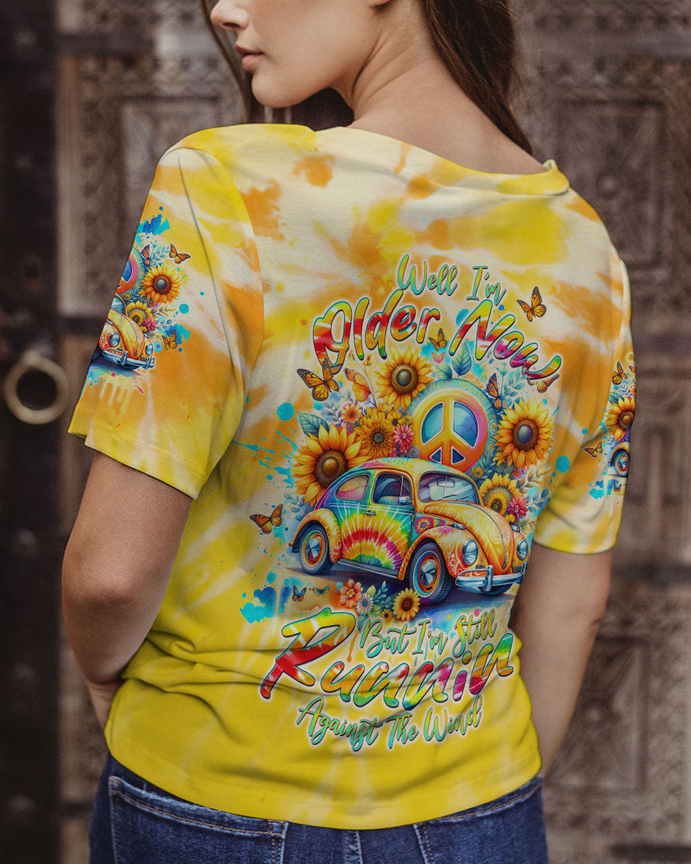 RUNNING AGAINST THE WIND TIE DYE ALL OVER PRINT - TLTW2001242