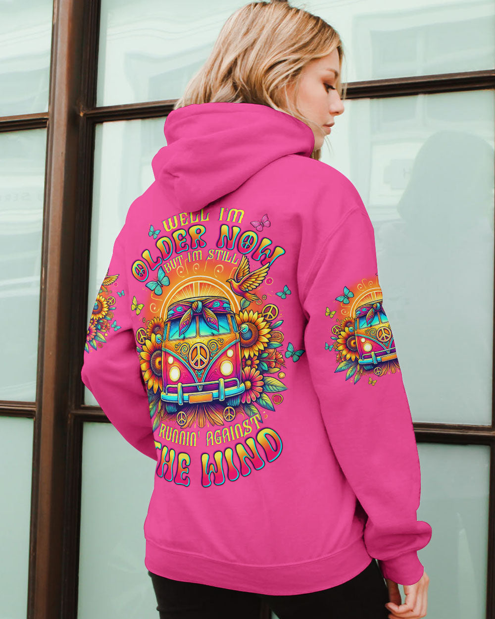 RUNNING AGAINST THE WIND BUS TIE  DYE  ALL OVER PRINT - TLTW2001254