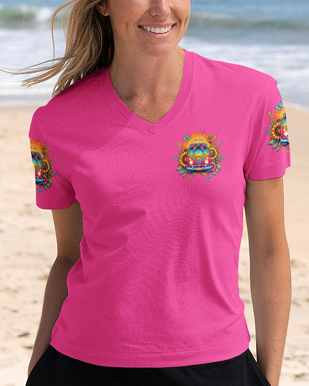 RUNNING AGAINST THE WIND BUS TIE  DYE  ALL OVER PRINT - TLTW2001254