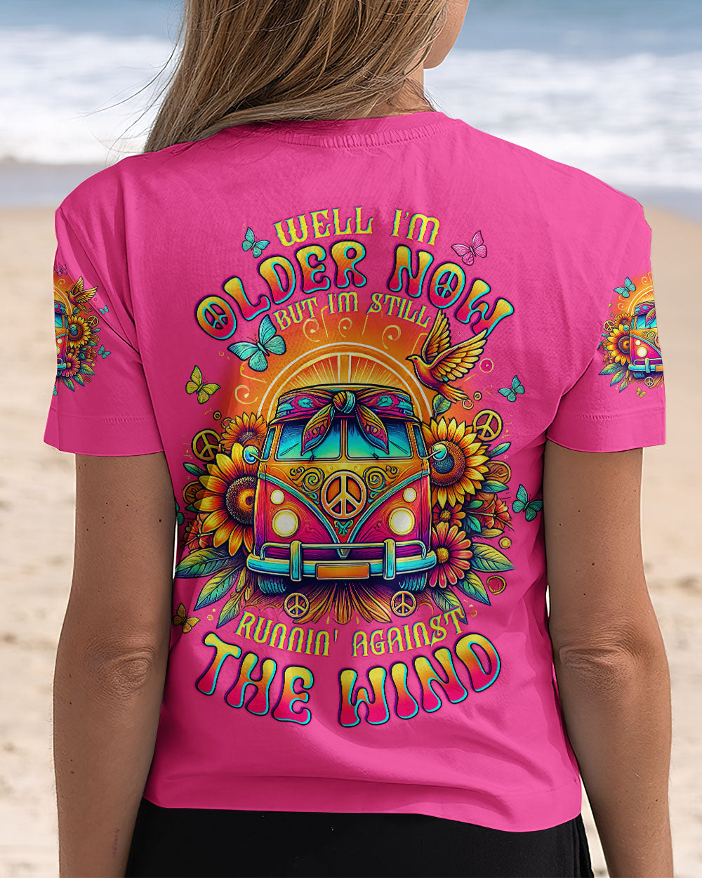 RUNNING AGAINST THE WIND BUS TIE  DYE  ALL OVER PRINT - TLTW2001254