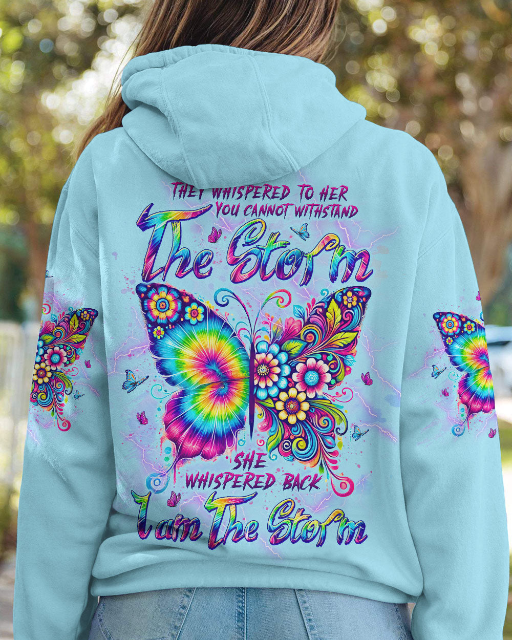 I AM THE STORM BUTTERFLY ALL OVER PRINT - TLTW2009245
