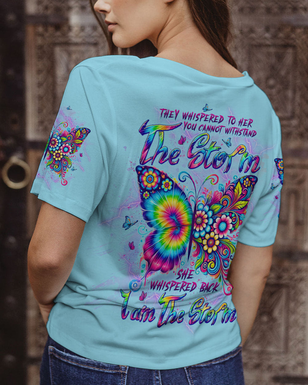 I AM THE STORM BUTTERFLY ALL OVER PRINT - TLTW2009245