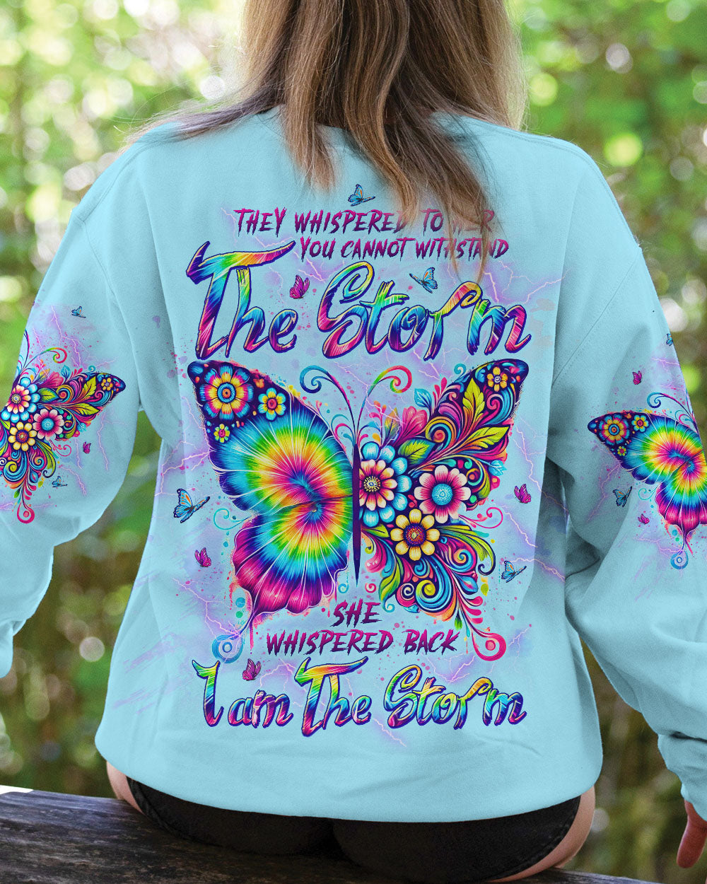 I AM THE STORM BUTTERFLY ALL OVER PRINT - TLTW2009245