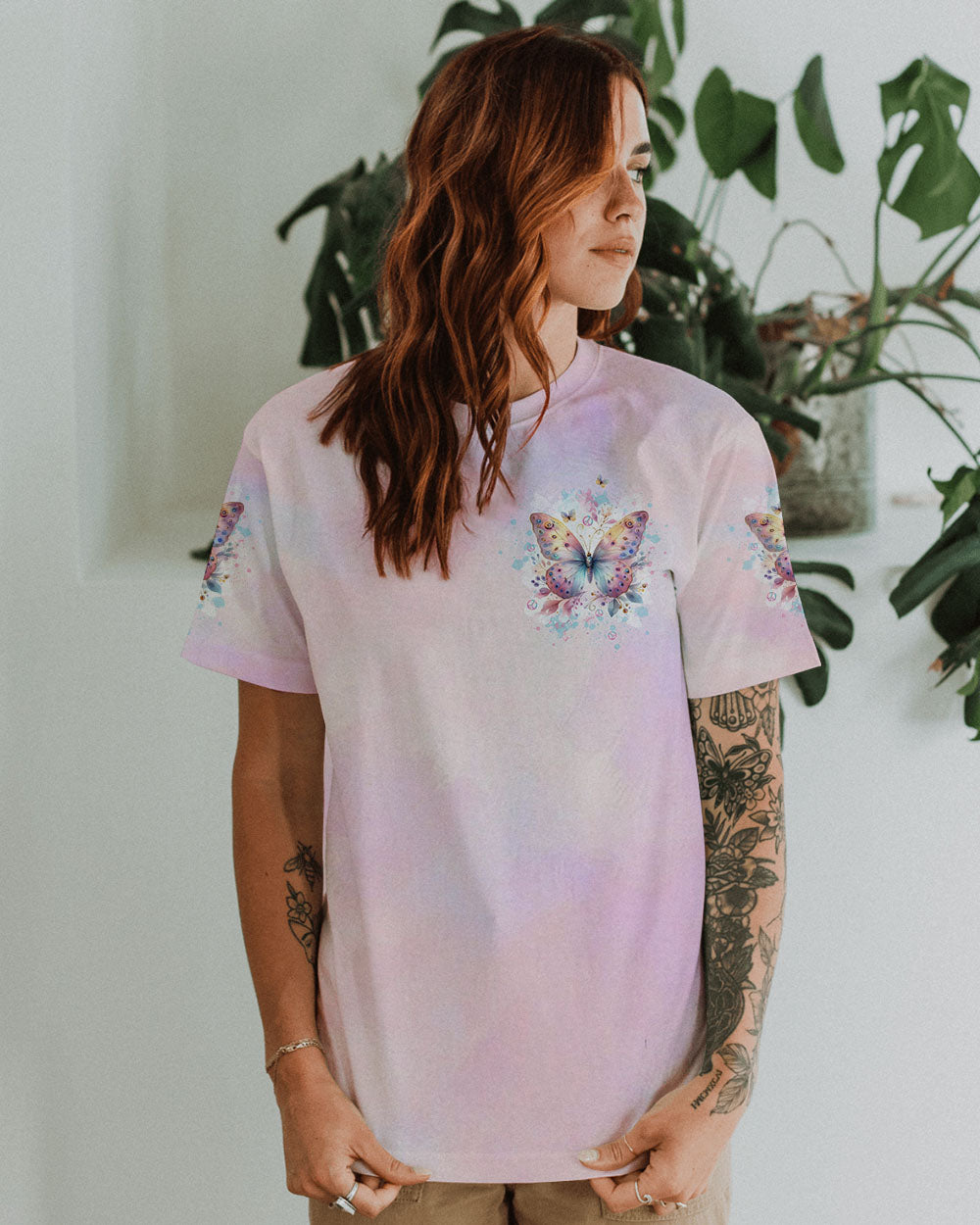 JUST BREATHE BUTTERFLY ALL OVER PRINT - TLTW2103242