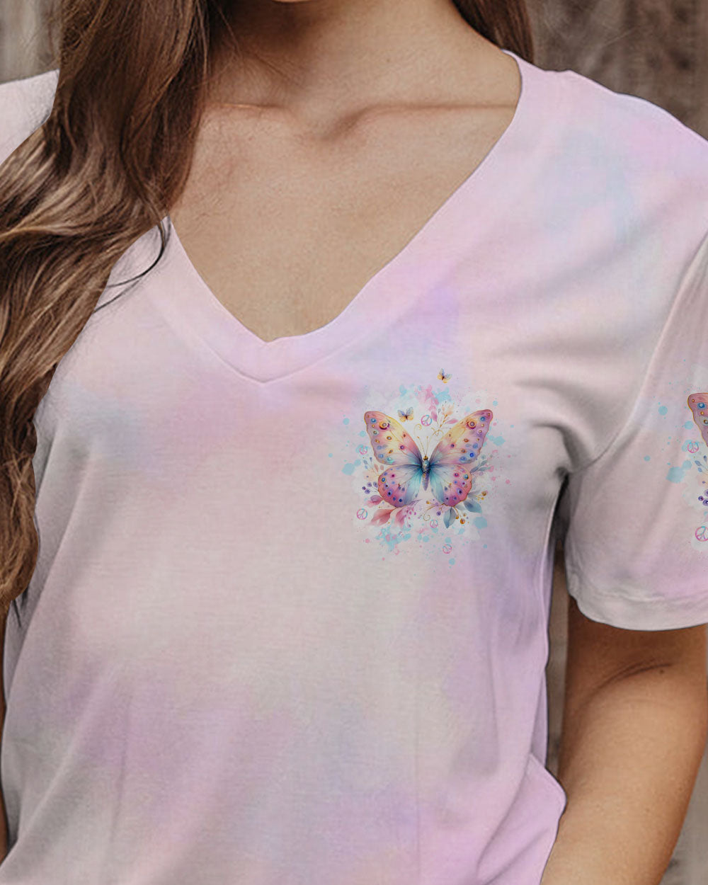 JUST BREATHE BUTTERFLY ALL OVER PRINT - TLTW2103242