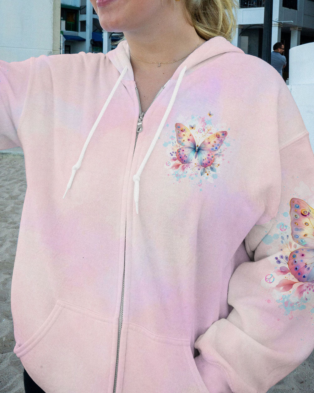 JUST BREATHE BUTTERFLY ALL OVER PRINT - TLTW2103242