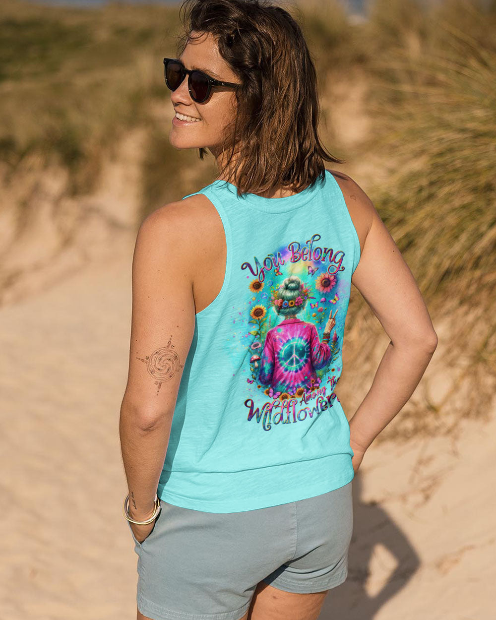 YOU BELONG AMONG THE WILDFLOWERS ALL OVER PRINT - TLTW2105243