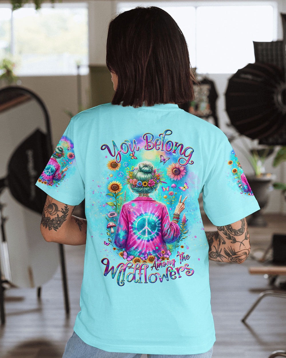 YOU BELONG AMONG THE WILDFLOWERS ALL OVER PRINT - TLTW2105243