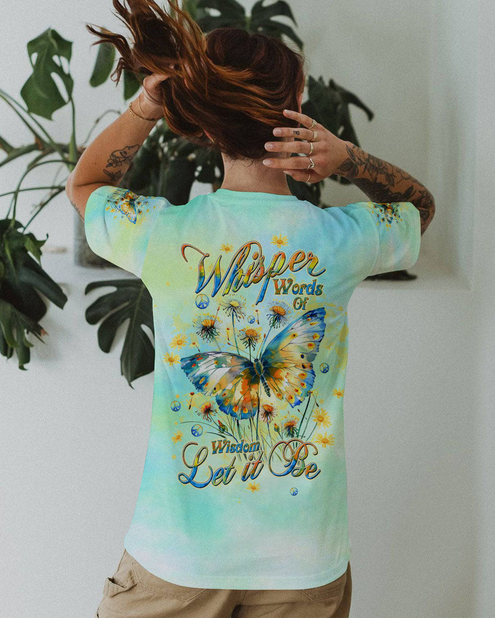 WHISPER WORDS OF WISDOM BUTTERFLY ALL OVER PRINT - TLTW2110245