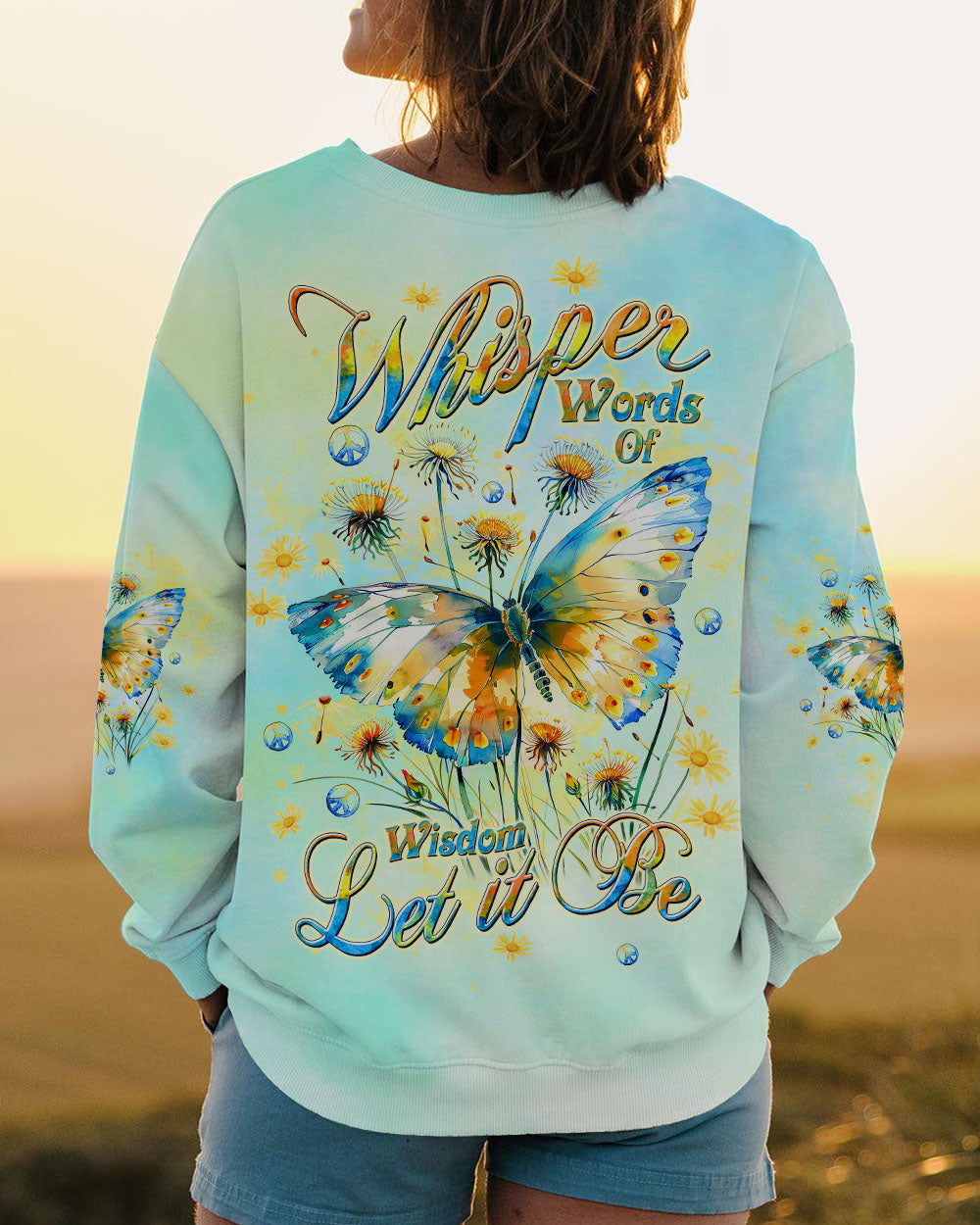 WHISPER WORDS OF WISDOM BUTTERFLY ALL OVER PRINT - TLTW2110245