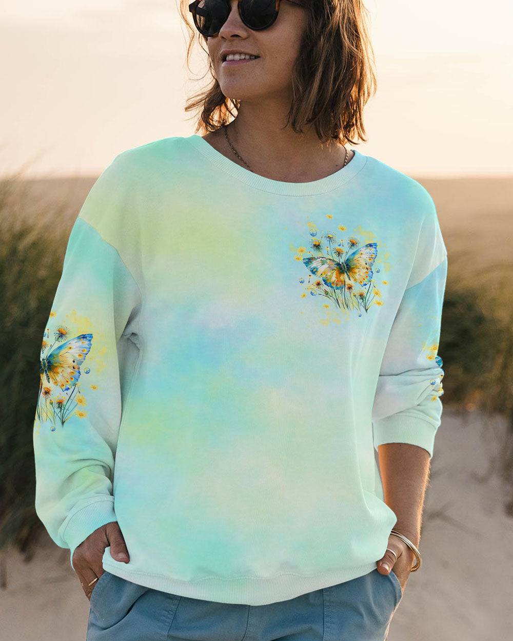 WHISPER WORDS OF WISDOM BUTTERFLY ALL OVER PRINT - TLTW2110245