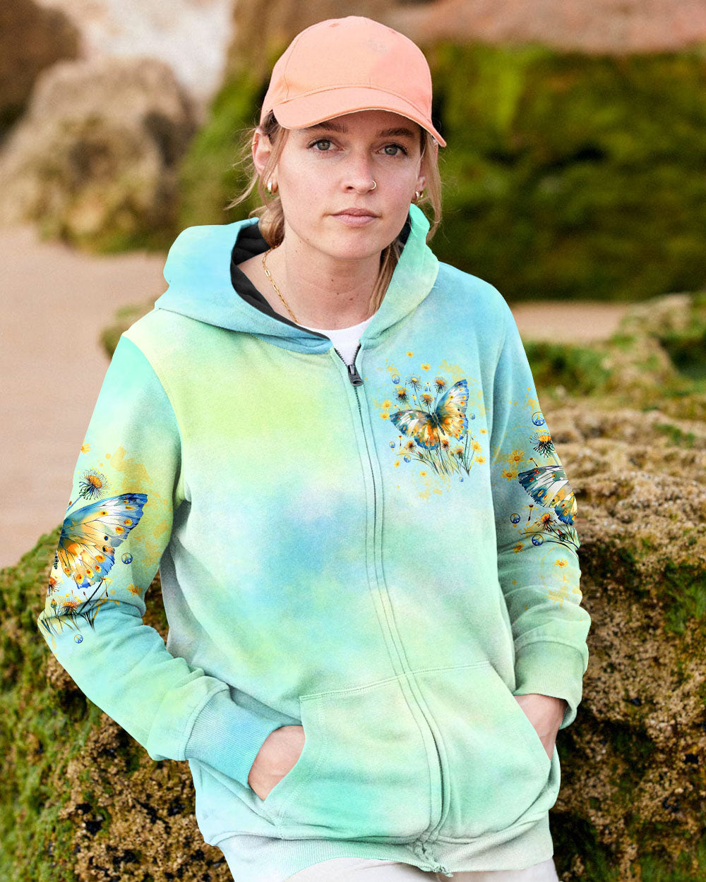 WHISPER WORDS OF WISDOM BUTTERFLY ALL OVER PRINT - TLTW2110245