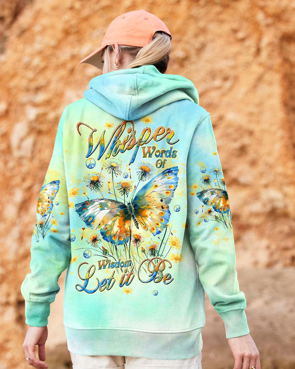 WHISPER WORDS OF WISDOM BUTTERFLY ALL OVER PRINT - TLTW2110245