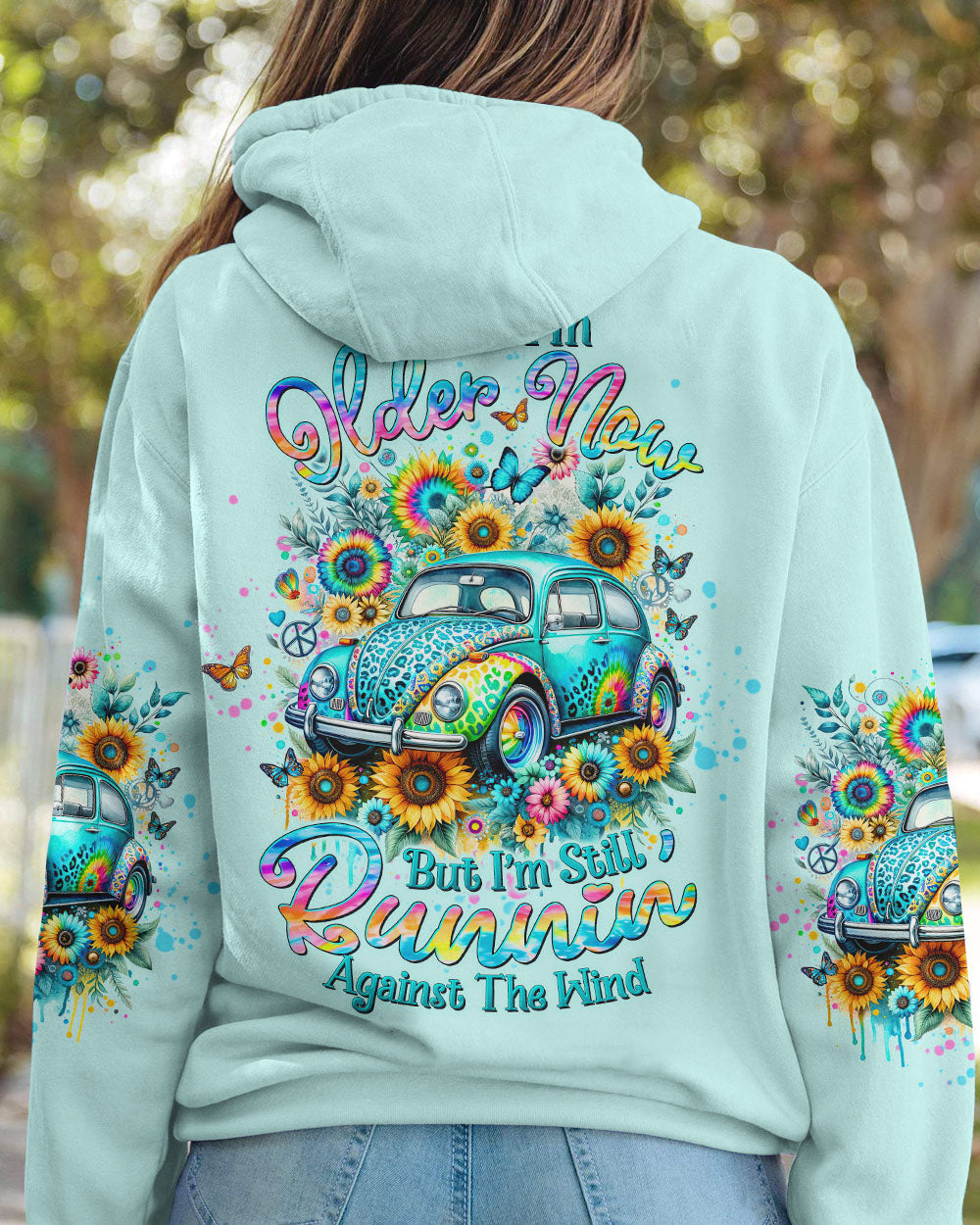 RUNNING AGAINST THE WIND TIE DYE LEOPARD ALL OVER PRINT - TLTW2201241