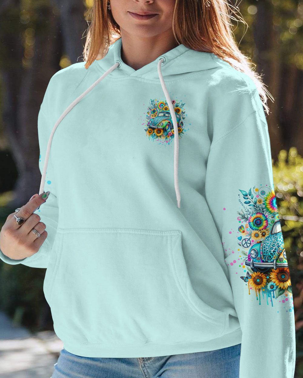 RUNNING AGAINST THE WIND TIE DYE LEOPARD ALL OVER PRINT - TLTW2201241
