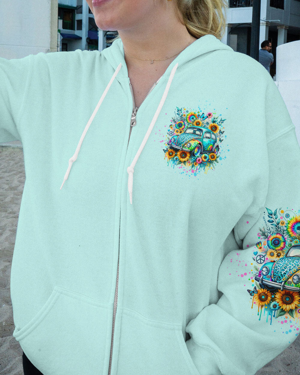RUNNING AGAINST THE WIND TIE DYE LEOPARD ALL OVER PRINT - TLTW2201241