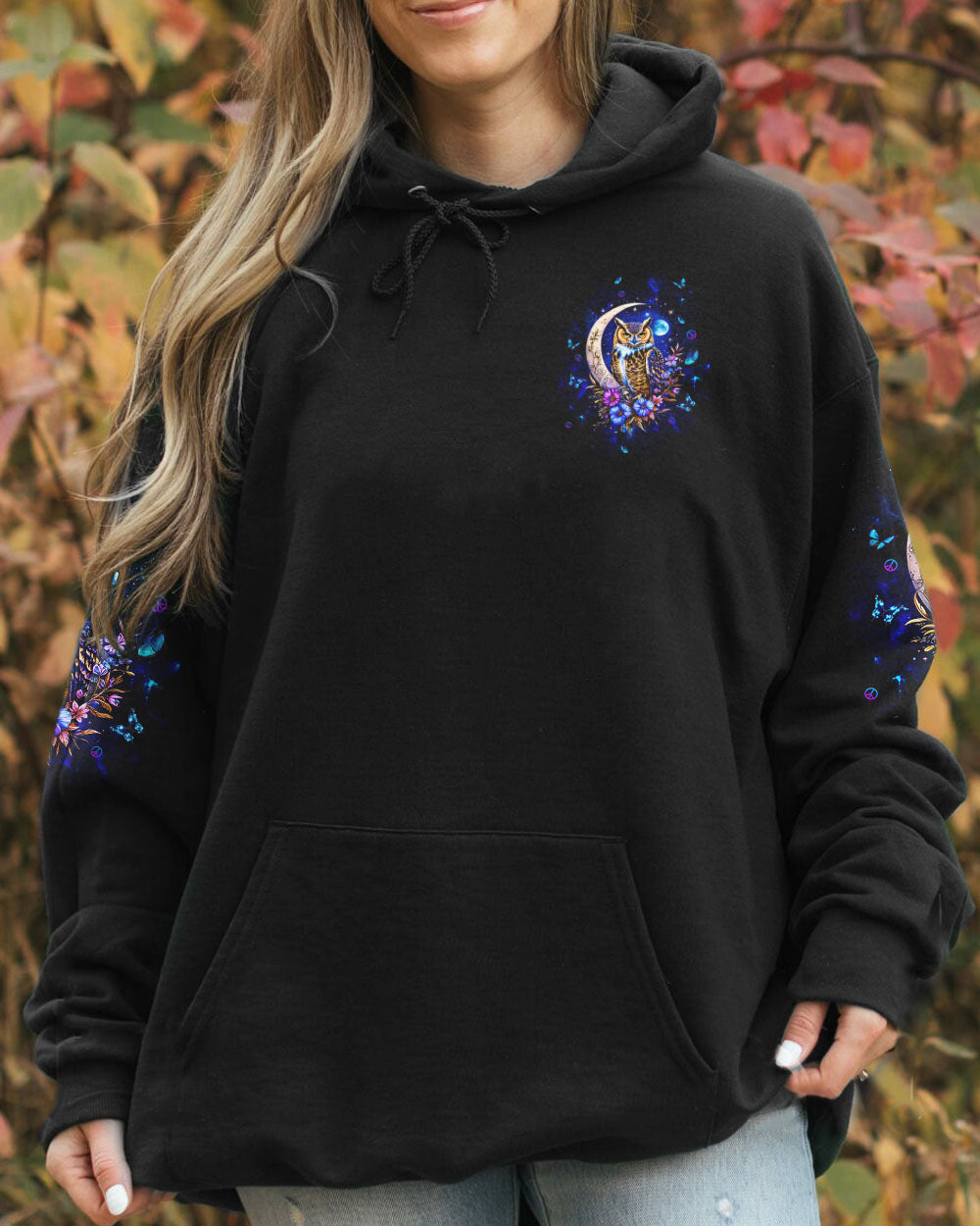 HELLO DARKNESS MY OLD FRIEND OWL ALL OVER PRINT - TLTW2209252